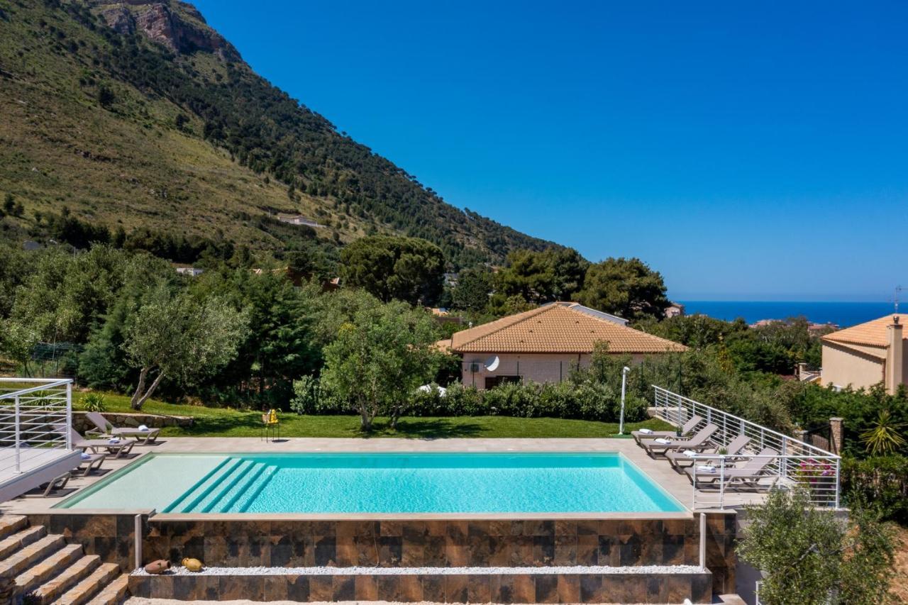 Villa Maria Con Piscina E Vista Mare Castellammare del Golfo Zewnętrze zdjęcie