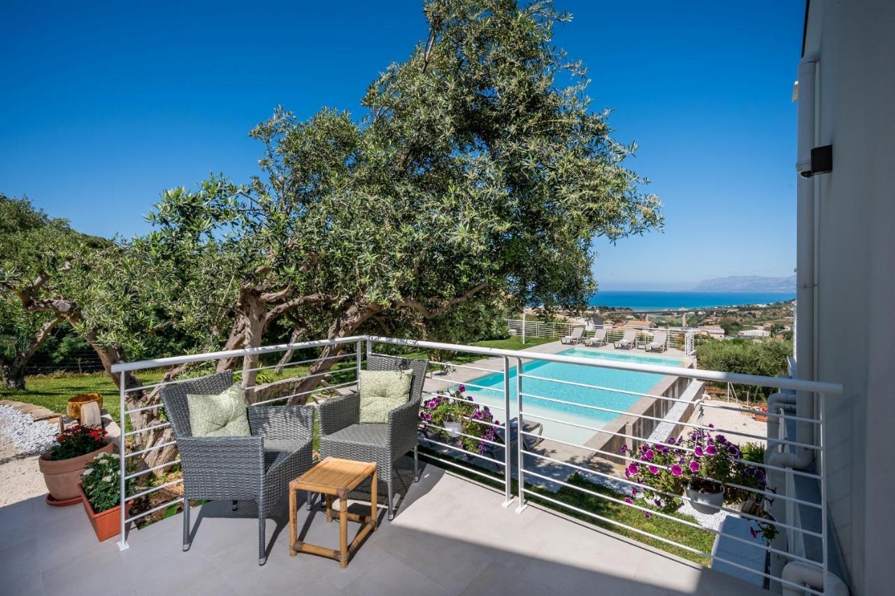Villa Maria Con Piscina E Vista Mare Castellammare del Golfo Zewnętrze zdjęcie