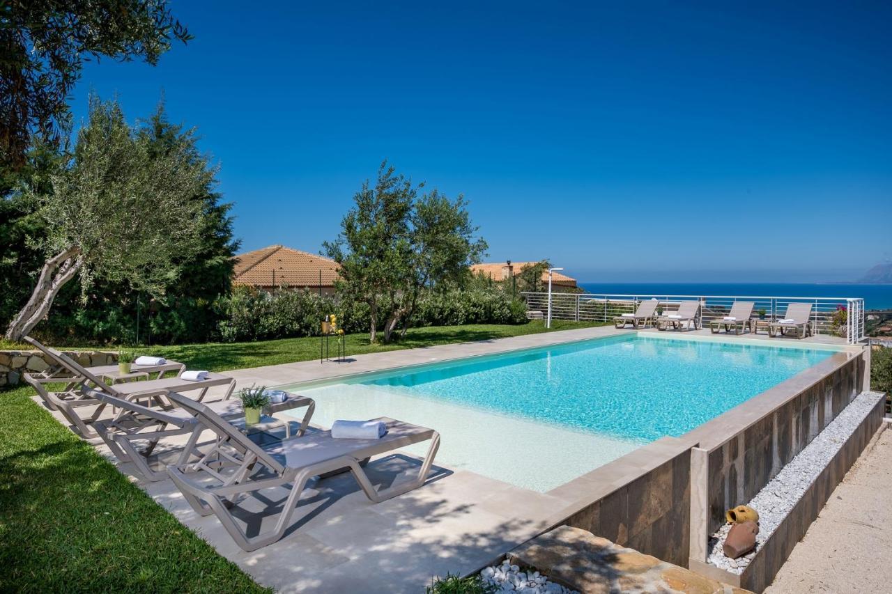 Villa Maria Con Piscina E Vista Mare Castellammare del Golfo Zewnętrze zdjęcie