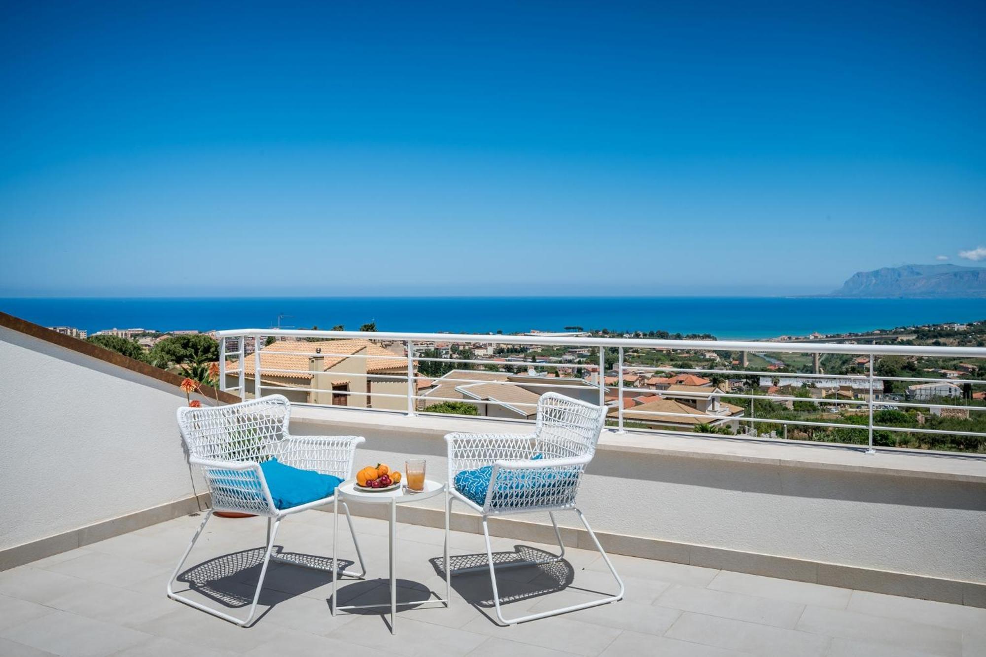 Villa Maria Con Piscina E Vista Mare Castellammare del Golfo Pokój zdjęcie