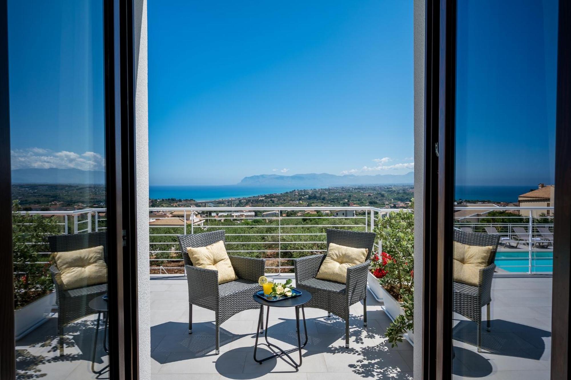 Villa Maria Con Piscina E Vista Mare Castellammare del Golfo Pokój zdjęcie