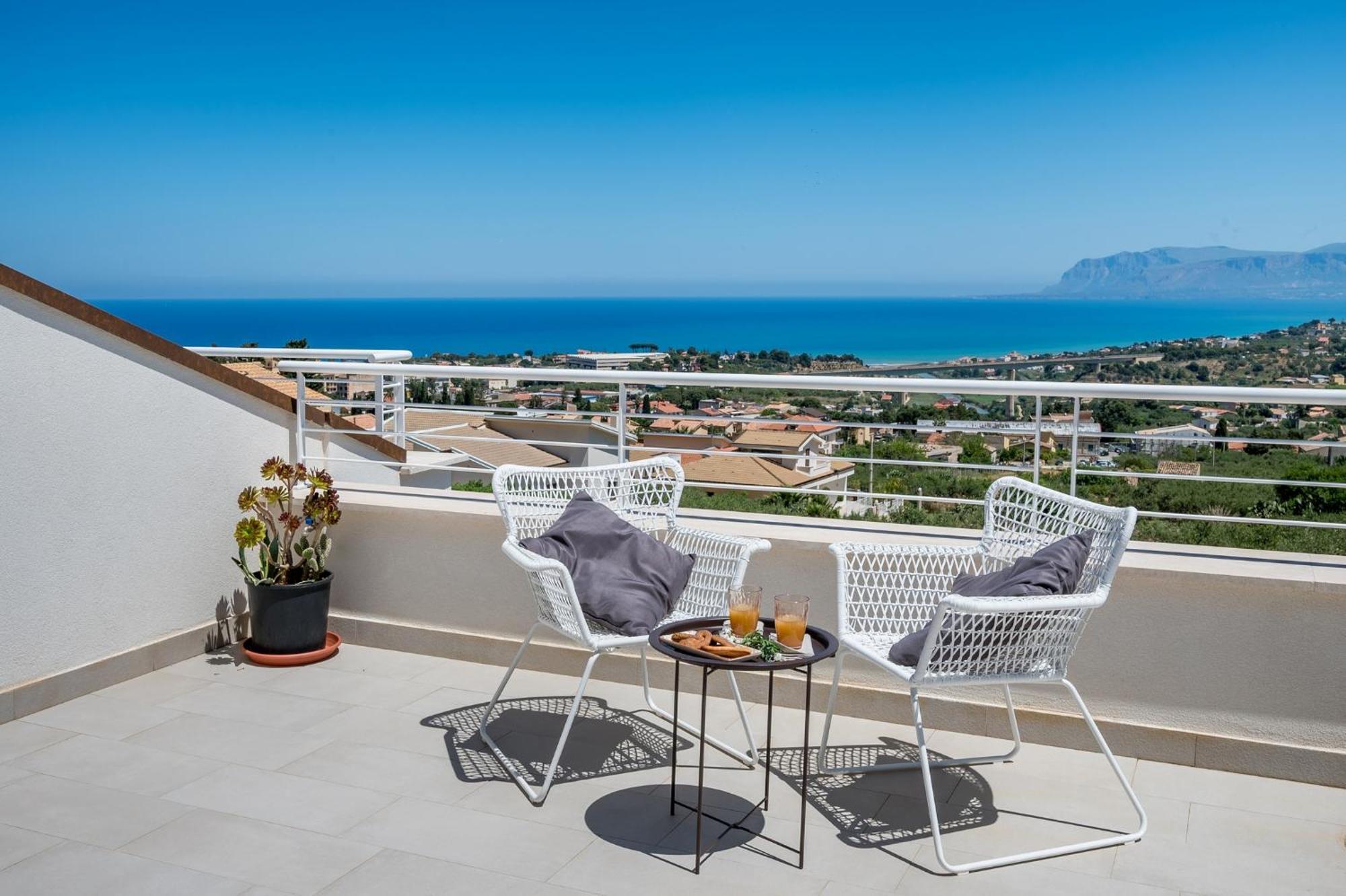 Villa Maria Con Piscina E Vista Mare Castellammare del Golfo Pokój zdjęcie